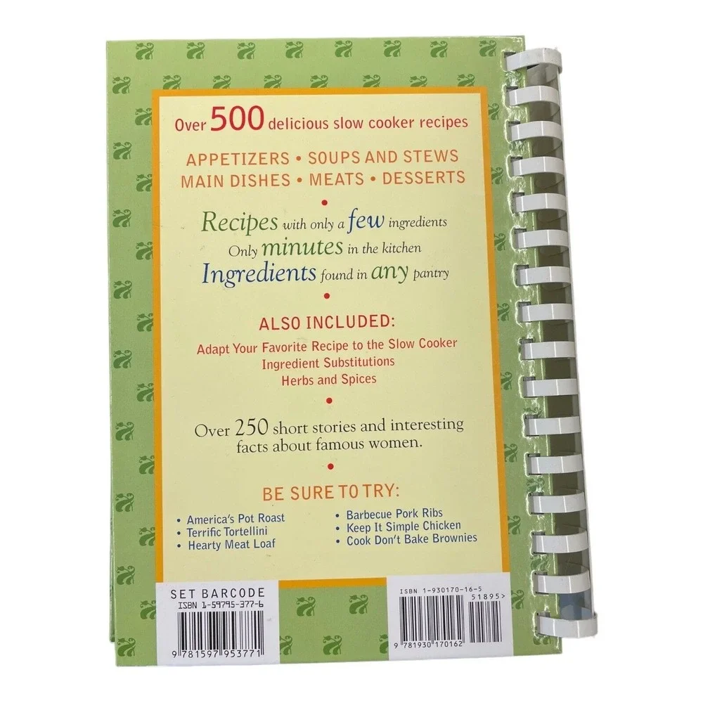 Cookbook busy woman